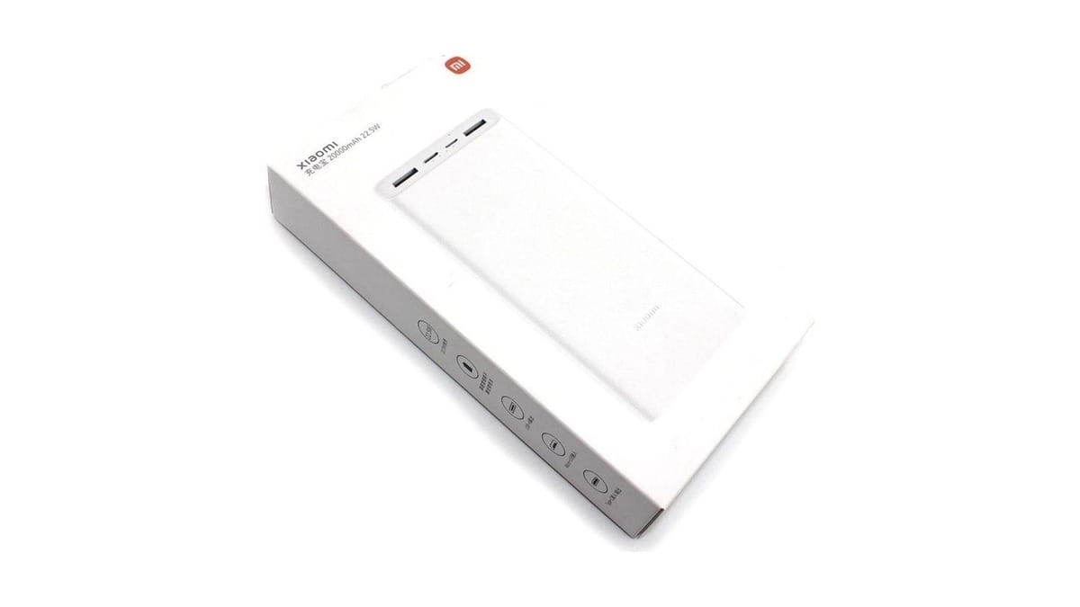 Внешний аккумулятор Xiaomi 10000mAh 22.5W